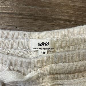 Aerie Soft Cream Lounge Pants